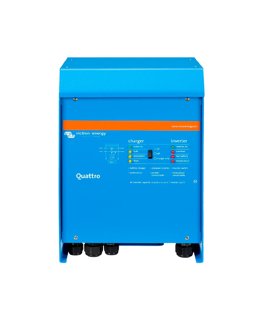 Inversor Cargador Aislado Monofásico 5kVA 48V Victron Quattro 48-5000-70-100-100 - Imagen 1