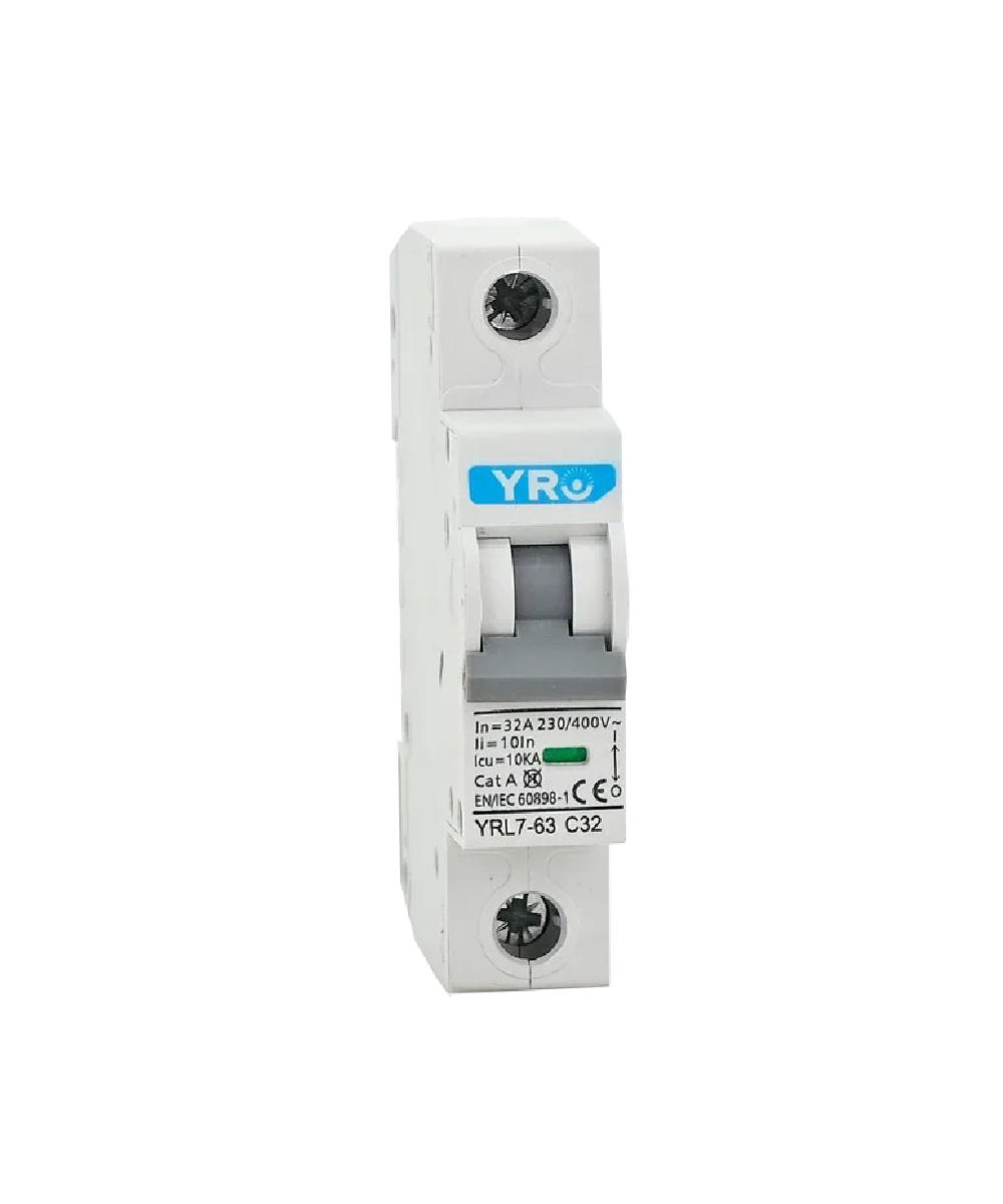 Interruptor Automático YRO YRL7-63 6kA Unipolar 32A 6kA 230/400V  AC - Imagen 3