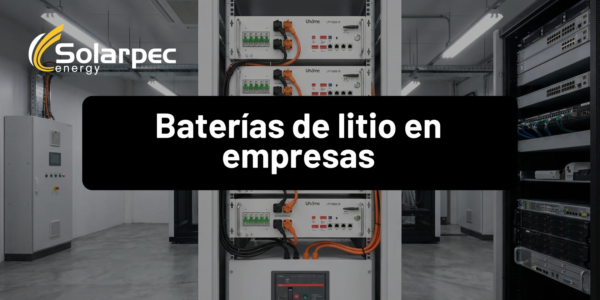 Baterías de litio en empresas