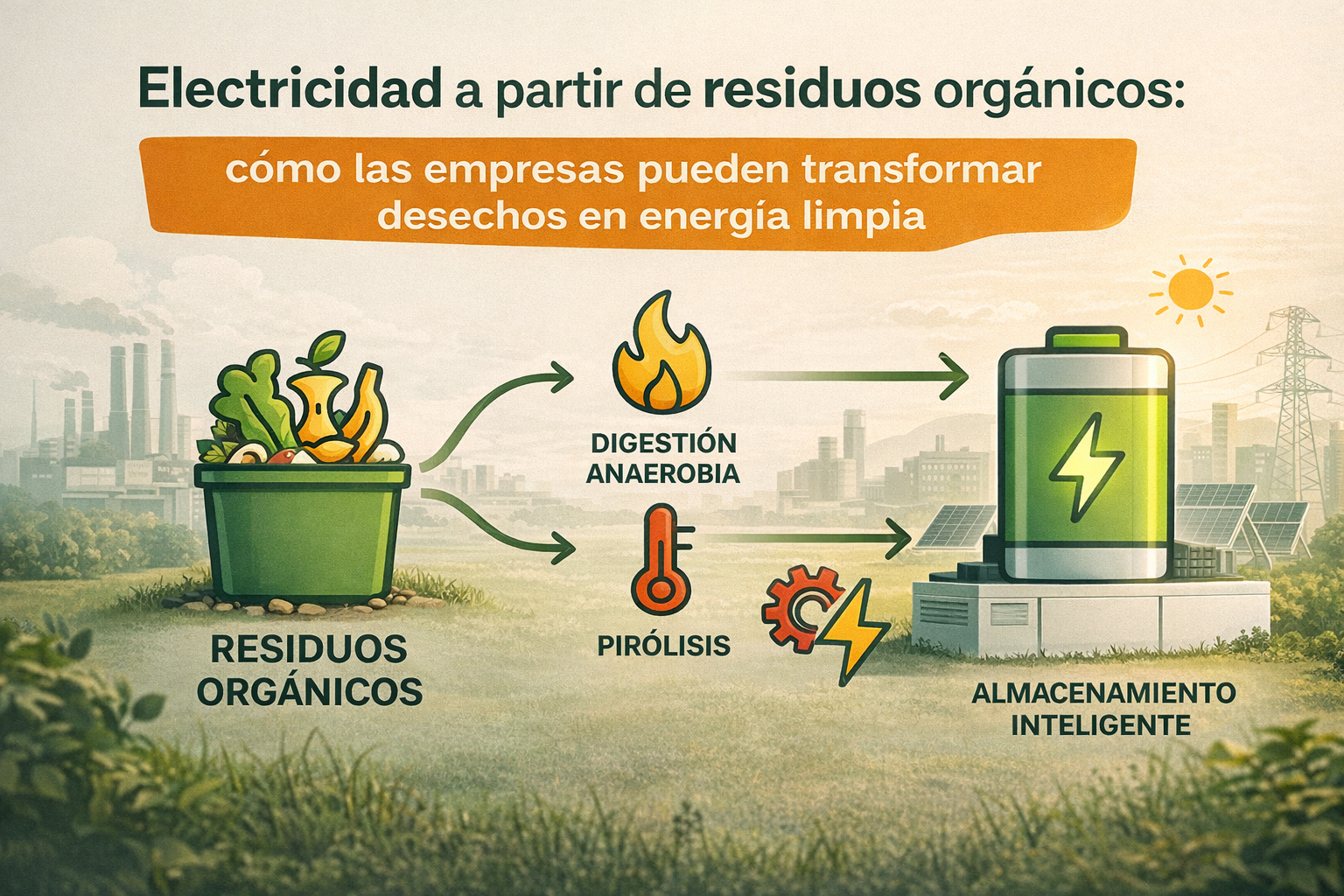 La nueva oportunidad energética a partir de residuos orgánicos