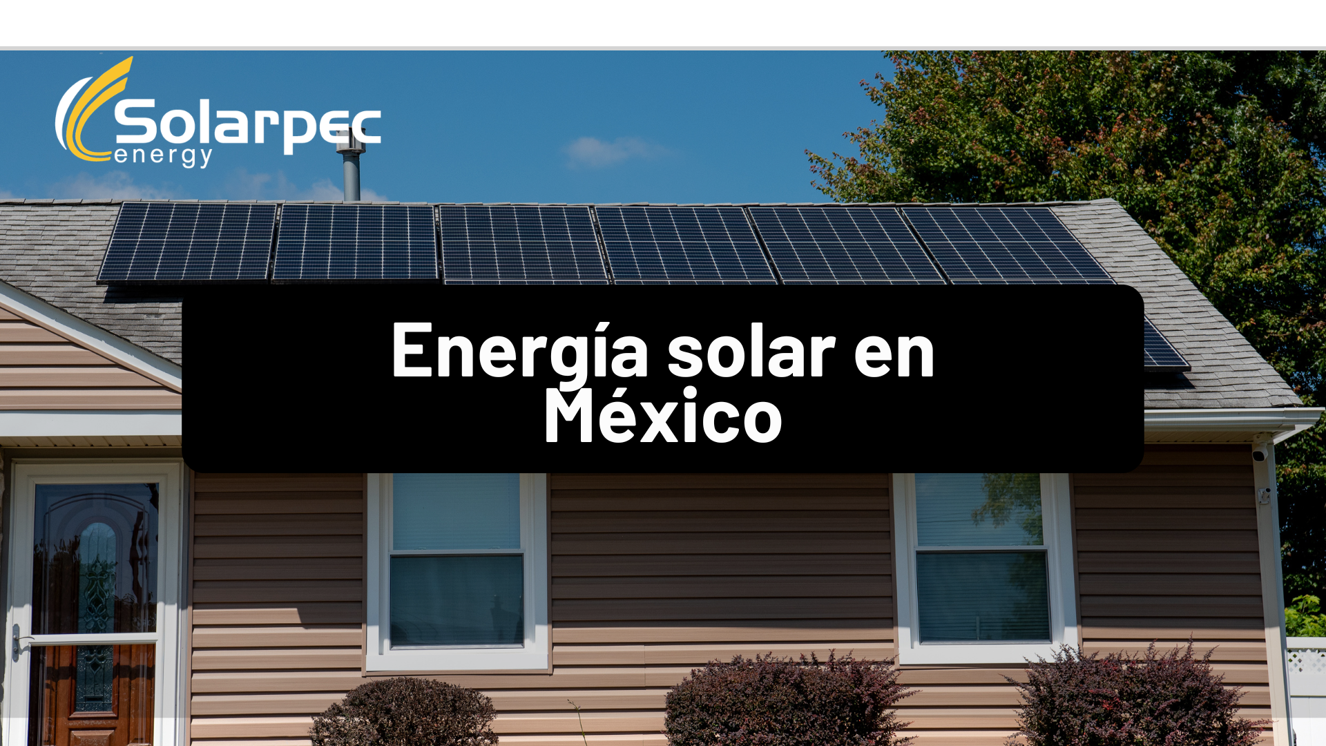 Energía solar en México