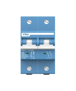 Interruptor Automático YRO YRL7-125DC 80A 2P 550V DC - Imagen 1