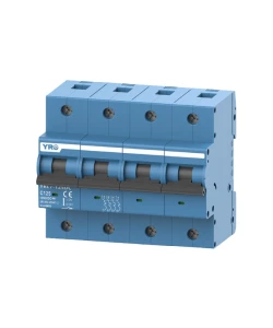 Interruptor Automático YRO YRL7-125DC 80A 4P 1000V DC Con Polaridad - Imagen 1