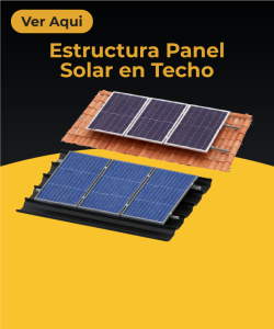 Estructura Panel Solar en Techo