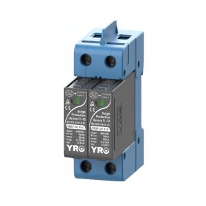 DPS Sobretensiones YRO YRSP-D2 T1+T2 2P 20-50KA I-6,25kA 600V DC - Imagen 2