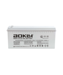 Batería GEL Monoblock AOKLY 6GFM200G 12V 250AH - Imagen 1