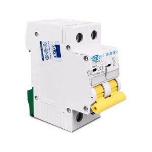 Interruptor Automático TOMZN TOB1Z-40 2P 40A 600V DC - Imagen 2