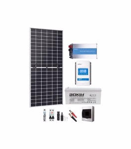 Kit Solar Basico 800W 110V AC 3600Whdia - Imagen 1