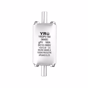 Fusible de Bateria YROPV-NH00-160 100A 1000V DC - Imagen 1